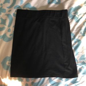 black pencil skirt